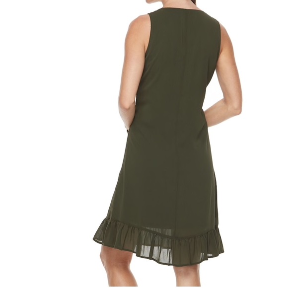 NWT Sharagano Chiffon Dress Size 6 - Picture 2 of 2